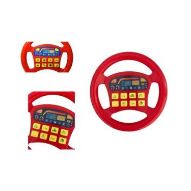 Imagem de Brinquedo Volante Carro Musical Infantil Sonoro Interativo - Wellkids
