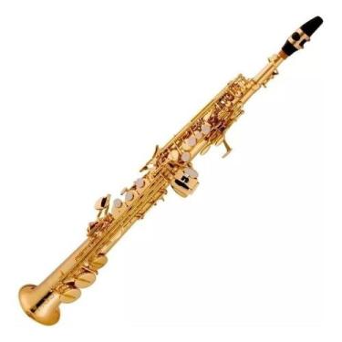 Imagem de Saxofone Soprano Vogga Sib Laqueado Vssp701n