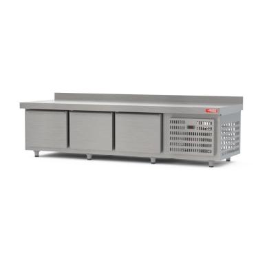 Imagem de Balcão de Preparo para Congelados BCG20 3 Gavetas Inox -18 graus C 200cm 220V Red Chameleon