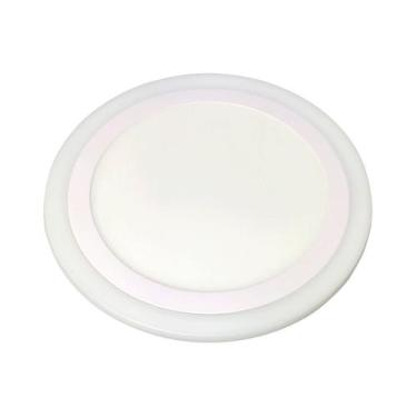 Imagem de Luminária painel led dual color 18w+6w embutir redondo - TASCHIBRA