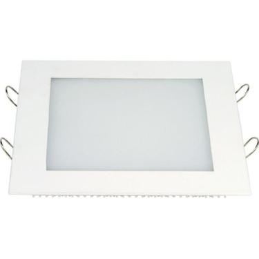 Imagem de Luminária painel led 12w lux quadrado embutir - taschibra