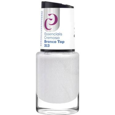 Imagem de Esmalte Cora O Melhor 10ml Essenciais Cremoso Branco Top nº313