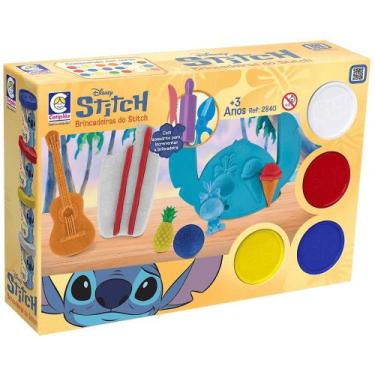 Imagem de Kit de Massinhas de Modelar Brincadeiras do Stitch - Cotiplás