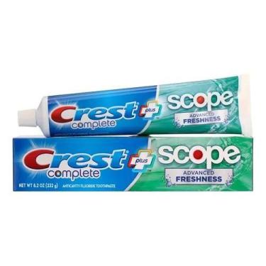 Imagem de Creme dental crest scope advanced freshness 153gr importado - CREME DE