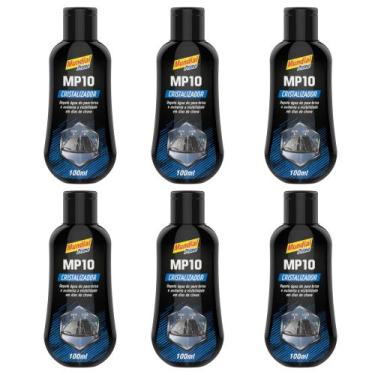 Imagem de Kit 6 Cristalizadores De Vidro Flip Top 100ml Mundial Prime