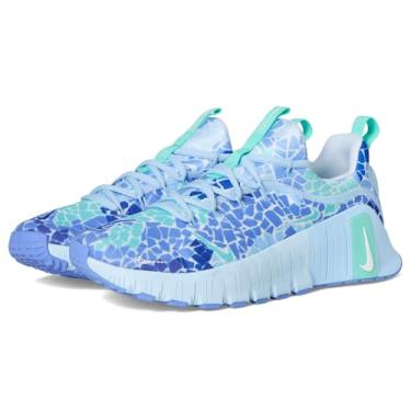 Imagem de Nike Tênis feminino Metcon 6 Amplified, Azul gelo/branco/pulseira real/azul corredor/azul-turquesa hiperativa, 36