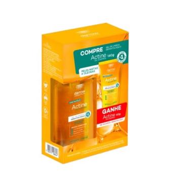 Imagem de Darrow Actine Oil Control Kit Gel de Limpeza Dermatológico Facial com Ácido Glicólico e Vitamina B5 que Controla Oleosidade sem efeito rebote, Renova a Pele e Reduz Poros, 140g + 40g