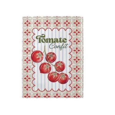 Imagem de Pano De Copa Prata Tomate Dohler, Vermelho