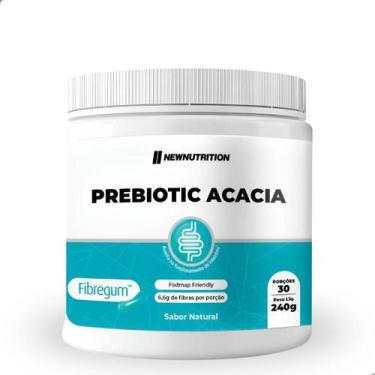 Imagem de Prebiotic Acacia Fibregum Fibras Alimentares 240g New Nutrition, Natur