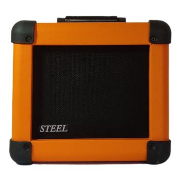 Imagem de Amplificador Combo para Guitarra Steel 20 com Potência de 15W RMS e Design Compacto Laranja Performance Sound