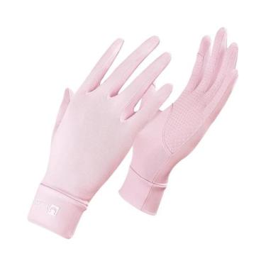 Imagem de Luvas Femininas De Verão E Primavera De Comprimento Médio Com Proteção