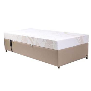 Imagem de Cama Articulada Motorizada Centauro Bege 0,90x2,00x0,62 Cm