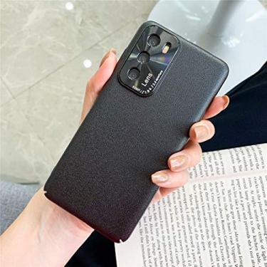 Imagem de CHAJIJIAO Capa ultrafina para Huawei P40 All-Inclusive Pure Prime Skin Capa de plástico com anel de lente Capa de proteção para celular (Cor: preta)
