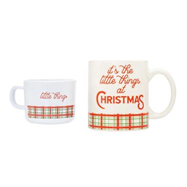 Imagem de Godinger Mug Hot Beverage Coffee Hot Chocolate Cup Santa Holiday Mugs, Set of 2