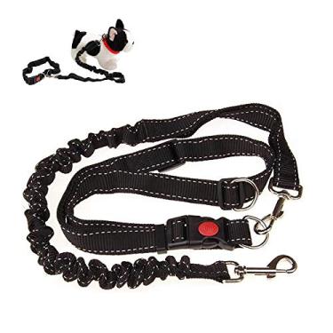 Imagem de Yajun Coleira ajustável para cães com mãos livres para animais de estimação, caminhada, corrida, cinto de cintura para cães grandes