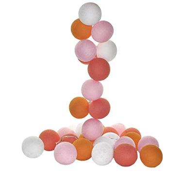 Imagem de Cordão de Luz Led Toulouse Kit 35 Bolas Cormilu Laranja 110V