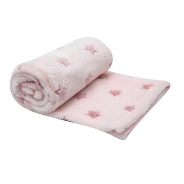 Imagem de Mantinha Estrelinhas Rosa Buba Baby