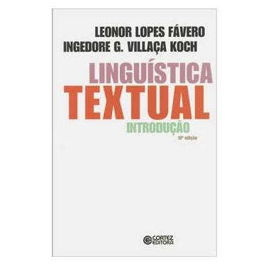 Imagem de Livro - Linguística Textual: Introdução - Ingedore G. Villaça Koch