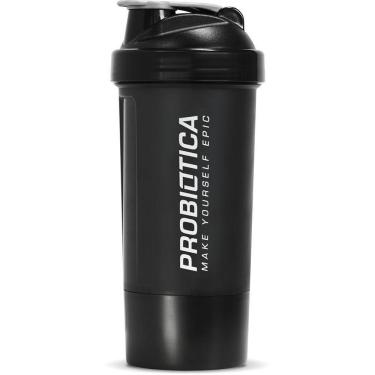 Imagem de Coqueteleira Probiotica Cor Preta 700Ml