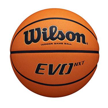 Imagem de Jogo de basquete Wilson Evo NXT para uso interno, 75 cm