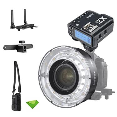 Imagem de Godox R200 para AD200 AD200 Pro Macro Anel Flash Head com Godox X2T-N Trigger 5800±200K 200W com Lâmpada de Modelagem Macro Speedlight para Câmeras DSLR para Retrato, Macro Shooting, Fotografia, etc