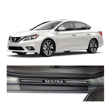 Imagem de Kit Soleira Nissan Sentra Elegance Premium  2008 a 2015 4 Portas