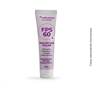 Imagem de Protetor Solar FPS 60 30g Rico em Vitamina C e Ácido Hialurônico - Belladona Essentials