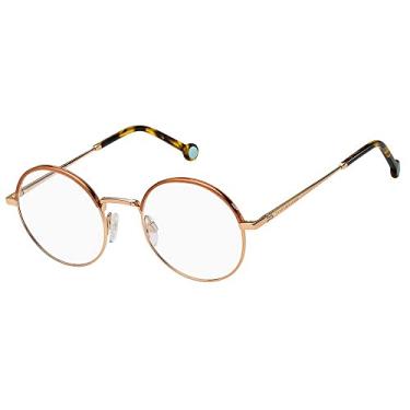 Imagem de Armação de Óculos Tommy Hilfiger Th 1838 Ddb - 50 Dourado