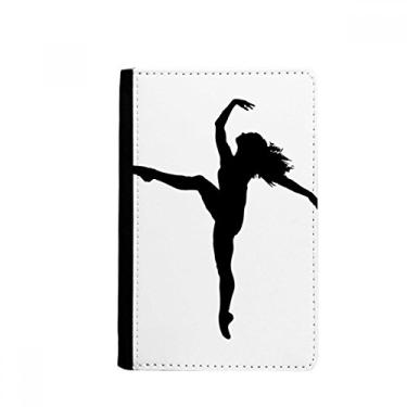 Imagem de Dançarino Esportes Performance Art Passport Holder Notecase Burse Carteira Capa Carteira Cartão Bolsa, Multicolor