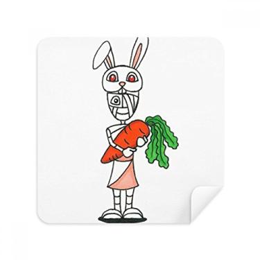 Imagem de Egito Múmia Hórus Coelhos Chapéu Óculos Pano Limpador de Tela Tecido Camurça Pacote com 2