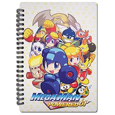 Imagem de Great Eastern Entertainment Megaman Powered Up- Key Art Notebook Multi-colored, 10"