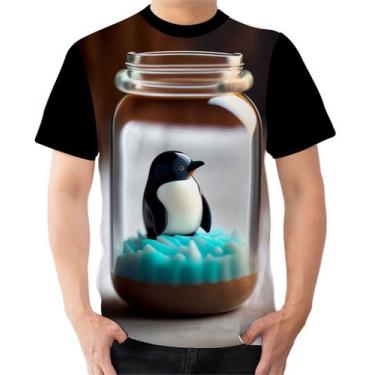 Imagem de Camisa Camiseta Penguin Frio Gelo - Estilo Vizu