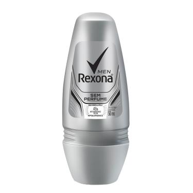 Imagem de Rexona Men Sem Perfume Desodorante Roll-On Masculino com 50ml 50ml