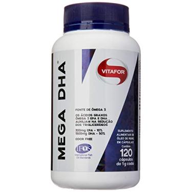 Imagem de Kit com 2 Mega DHA 1000mg 120 cápsulas da Vitafor