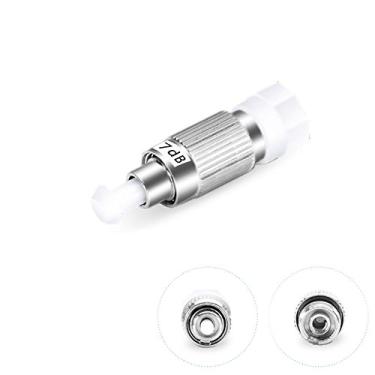 Imagem de Jeirdus 5 peças/lote 7dB FC/UPC Fêmea para Macho Atenuador de Fibra Óptica FC Modo Único Fios Atenuador Óptico Fixo Simplex