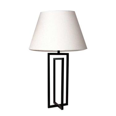 Imagem de Abajur Metálico Aramado Infinity Com Cúpula Ref.VP122-1 - Vesper