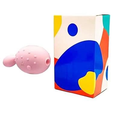 Imagem de Puffer Fish - Vibrador Estimulador De Clitóris Recarregável Com 10 Modos De Vibração E 2 Modos De Estimulação 12 X 5,5 Cm Rosa Claro REF:MVS1134