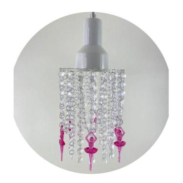 Imagem de Luminária Pendente Pingentes Bailarinas Quarto Menina