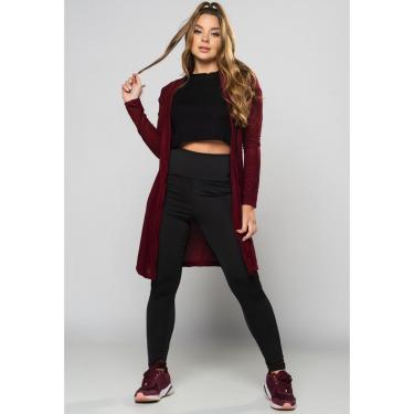 Imagem de Cardigan Canelado Feminino Kimono Blusa de Frio Mvb Modas-Feminino