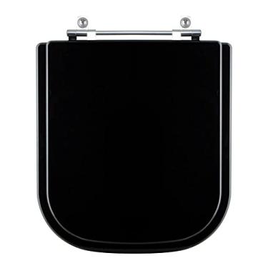 Imagem de Assento Sanitário Modelo Elite Preto Para Vaso Celite 6lpf