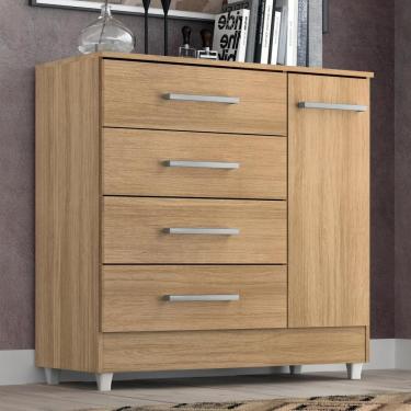 Imagem de Comoda Laura 4 Gavs 1 Porta