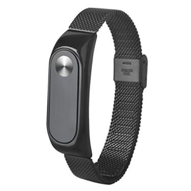 Imagem de Pulseira Relógio Xiaomi MI BAND 2 Aço (Preta)