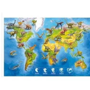 Imagem de Puzzle 200 peças Dinossauros do Mundo