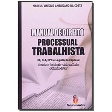 Imagem de Manual De Direito Processual Trabalhista - Cf, Clt