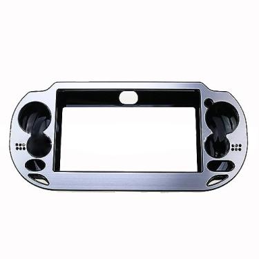 Imagem de OSTENT Capa protetora de metal de alumínio colorida para console Sony PS Vita 1000 PSV1000 cor prata