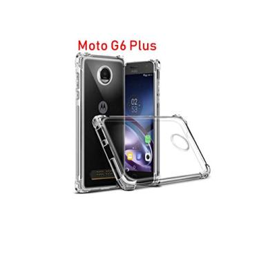 Imagem de Capa Capinha Anti Queda Para Moto G6 Plus Transparente