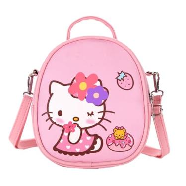 Imagem de Kerr's Choice Bolsa Hello Kitty para meninas | Bolsa transversal | Bolsa para gatos (estilo 2), Estilo 2