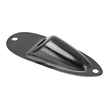 Imagem de Placa de entrada de metal para combinação ampla de guitarra elétrica para tocar Preto