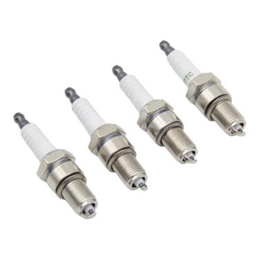 Imagem de JIUDANI Vela de ignição 14 132 11-S - Compatível com Kohler XT650 XT675 XT775 XT800 CH245 CH255 KS530 KS540 KS590 RH255 RH265 XTX650 XTX675 XTX75 Gramado M 75 ower Tractor - Pacote com 4
