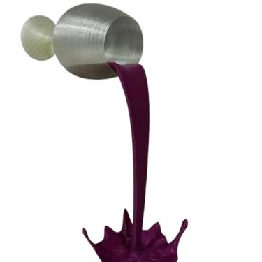 Imagem de Taça de Vinho Flutuante Grande